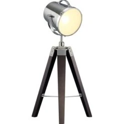 Trio Tischleuchte Holz EEK: E-A++ -Globo Deutschland Verkaufsgeschäft 698980 2451 Tischleuchte 1