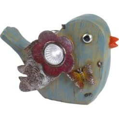 LED-Solarleuchte Pastoni Vogel