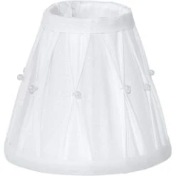 Eglo Lampenschirm Weiß Mit Perlen