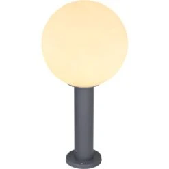 Globo Außenleuchte Ossy Ø 25 Cm X 50 Cm Anthrazit