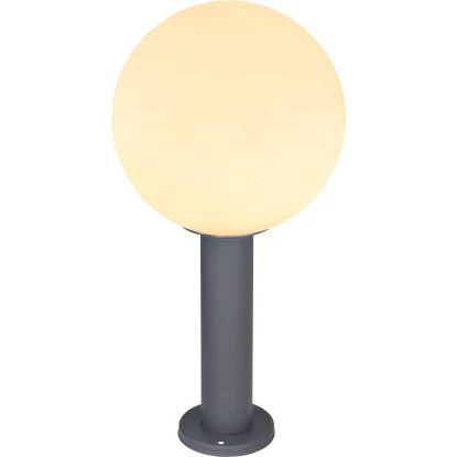 Globo Außenleuchte Ossy Ø 25 Cm X 50 Cm Anthrazit 1 Globo Außenleuchte Ossy Ø 25 Cm X 50 Cm Anthrazit