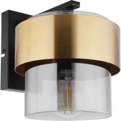 Globo Wandleuchte Milley Glas Messingring 5 Globo Wandleuchte Milley Glas Messingring -Globo Deutschland Verkaufsgeschäft 756095 3749 3