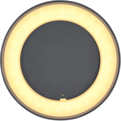 Globo Außenleuchte Sura Rund Anthrazit Ø 20 Cm 3 Globo Außenleuchte Sura Rund Anthrazit Ø 20 Cm – Bild 3