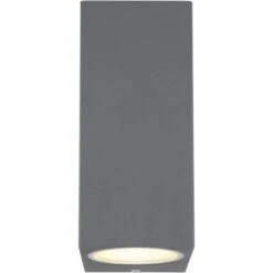 Globo Außenleuchte Veronika Eckig 6,8 Cm X 15 Cm Anthrazit -Globo Deutschland Verkaufsgeschäft 756527 3749 3