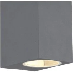 Globo Außenleuchte Veronika Eckig 6,8 Cm X 15 Cm Anthrazit -Globo Deutschland Verkaufsgeschäft 756527 3749 4