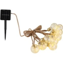 Globo LED-Solarlichterkette Kunststoff Amber -Globo Deutschland Verkaufsgeschäft 765923 3749 4