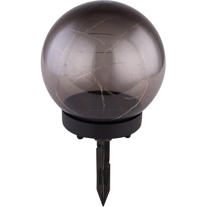 Globo LED-Solaraußenleuchte Kugel Ø 15 Cm Mit Lichterkette 20-flammig 2 Globo LED-Solaraußenleuchte Kugel Ø 15 Cm Mit Lichterkette 20-flammig – Bild 2