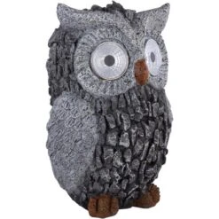 Globo LED-Solaraußenleuchte Eule Kunststoff Grau -Globo Deutschland Verkaufsgeschäft 765939 3749 5