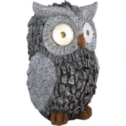 Globo LED-Solaraußenleuchte Eule Kunststoff Grau -Globo Deutschland Verkaufsgeschäft 765939 3749 6