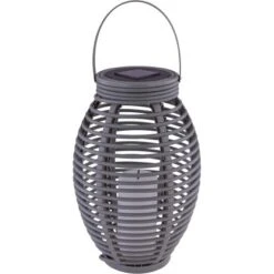 Globo LED-Solaraußenleuchte Laterne Mit Feuereffekt Kunststoff Grau Rattanoptik 13 Globo LED-Solaraußenleuchte Laterne Mit Feuereffekt Kunststoff Grau Rattanoptik -Globo Deutschland Verkaufsgeschäft 765947 3749 6