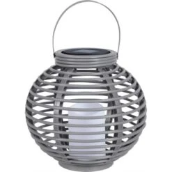 Globo LED-Solaraußenleuchte Laterne Kunststoff Taupe In Rattan Optik 19 Globo LED-Solaraußenleuchte Laterne Kunststoff Taupe In Rattan Optik -Globo Deutschland Verkaufsgeschäft 765948 3749 13