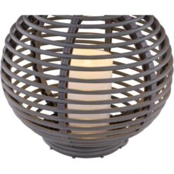 Globo LED-Solaraußenleuchte Laterne Kunststoff Taupe In Rattan Optik 12 Globo LED-Solaraußenleuchte Laterne Kunststoff Taupe In Rattan Optik -Globo Deutschland Verkaufsgeschäft 765948 3749 3