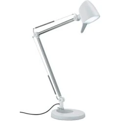 Trio LED-Schreibtischlampe Rado Weiß Matt 1-flammig 15 Trio LED-Schreibtischlampe Rado Weiß Matt 1-flammig -Globo Deutschland Verkaufsgeschäft 769579 2451 3 1