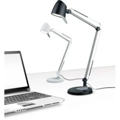 Trio LED-Schreibtischlampe Rado Weiß Matt 1-flammig 17 Trio LED-Schreibtischlampe Rado Weiß Matt 1-flammig -Globo Deutschland Verkaufsgeschäft 769579 2451 5