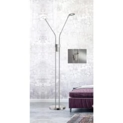 Fischer & Honsel LED-Stehlampe Dent 2 X 6 W Warmweiß