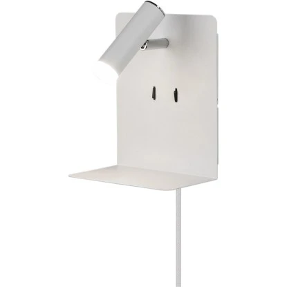 Trio LED-Wandleuchte Element Weiß Matt Metall 2 Trio LED-Wandleuchte Element Weiß Matt Metall – Bild 2