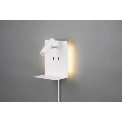 Trio LED-Wandleuchte Element Weiß Matt Metall 5 Trio LED-Wandleuchte Element Weiß Matt Metall – Bild 5