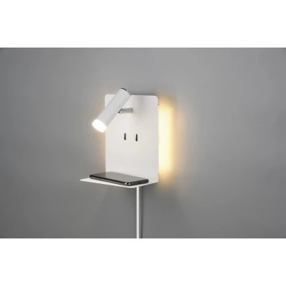 Trio LED-Wandleuchte Element Weiß Matt Metall 6 Trio LED-Wandleuchte Element Weiß Matt Metall – Bild 6