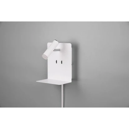 Trio LED-Wandleuchte Element Weiß Matt Metall 8 Trio LED-Wandleuchte Element Weiß Matt Metall – Bild 8