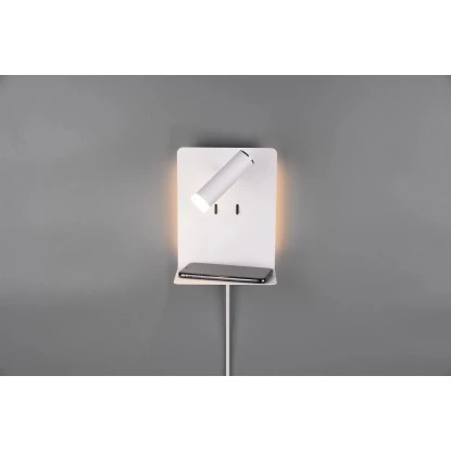 Trio LED-Wandleuchte Element Weiß Matt Metall 9 Trio LED-Wandleuchte Element Weiß Matt Metall – Bild 9