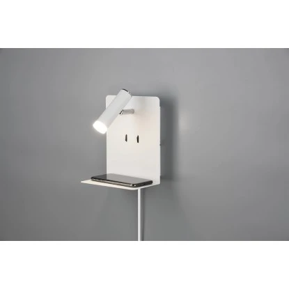 Trio LED-Wandleuchte Element Weiß Matt Metall 10 Trio LED-Wandleuchte Element Weiß Matt Metall – Bild 10