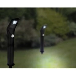 Eglo LED-Solarleuchte Schwarz 2er Set 0,5 W