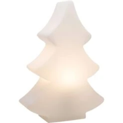 Dekostern Shining Tree 40 Cm Weiß