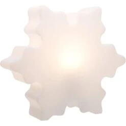 Dekostern Shining Crystal 40 Cm Weiß