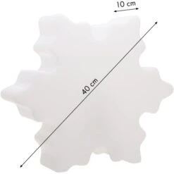 Dekostern Shining Crystal 40 Cm Weiß -Globo Deutschland Verkaufsgeschäft 793748 2328 4