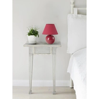 Tischleuchte Keramik Rot 1 Tischleuchte Keramik Rot