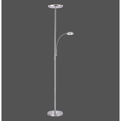 LED-Stehleuchte Hans Rund Stahl 2 LED-Stehleuchte Hans Rund Stahl – Bild 2