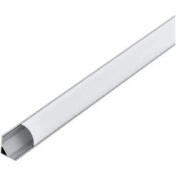 Eglo LED-Eckprofil Alufarben Diffuser Weiß Corner Profile 1 Länge 1000 Mm
