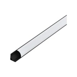 Eglo LED-Eckprofil Schwarz Diffuser Weiß Corner Profile 1 Länge 2000 Mm