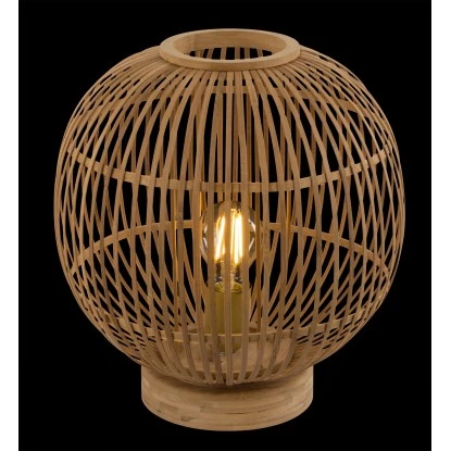 Globo Tischlampe Bambus Hildegard 5 Globo Tischlampe Bambus Hildegard – Bild 5
