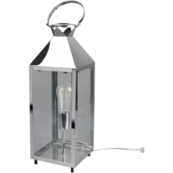 Reality Tischlampe Farola Chrom 61,5 X 19 X 19 Cm