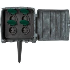 Gartensteckdose Steinoptik 4-fach Steckdose 11 Gartensteckdose Steinoptik 4-fach Steckdose -Globo Deutschland Verkaufsgeschäft 873673757 S03 201120 RET01