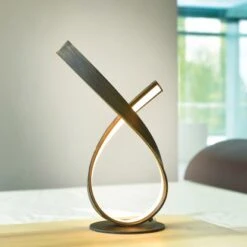 Paul Neuhaus Tischleuchte Linda Rost -Globo Deutschland Verkaufsgeschäft 890047 2426 3