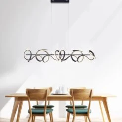 Leuchten Direkt LED-Pendelleuchte Curls Schwarz -Globo Deutschland Verkaufsgeschäft 890214 2426 3