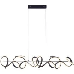 Leuchten Direkt LED-Pendelleuchte Curls Schwarz -Globo Deutschland Verkaufsgeschäft 890214 2426 9