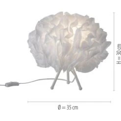 Leuchten Direkt LED-Tischleuchte LOLAsmart-Naomi Weiß -Globo Deutschland Verkaufsgeschäft 890240 2426 8