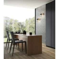 Fischer & Honsel Wandleuchte Die 1x E27 Max. 40 W Schwarz-Holz FSC® -Globo Deutschland Verkaufsgeschäft 890266 1546 3