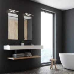 Fischer & Honsel LED-Wandleuchte Baabe 1x 9 W Chrom 960 Lm -Globo Deutschland Verkaufsgeschäft 890384 1546 4