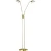 Fischer & Honsel LED-Stehleuchte Pool TW 2x 5 W Gold 1100 Lm