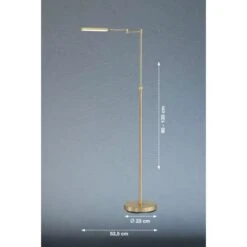 Fischer & Honsel LED-Stehleuchte Nami 1x 6 W Gold 730 Lm 5 Fischer & Honsel LED-Stehleuchte Nami 1x 6 W Gold 730 Lm -Globo Deutschland Verkaufsgeschäft 891045 1546 3
