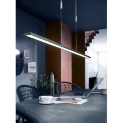 Fischer & Honsel LED-Pendelleuchte Metz TW 1x 29 W Schwarz 3300 Lm -Globo Deutschland Verkaufsgeschäft 891133 1546 7