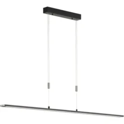 Fischer & Honsel LED-Pendelleuchte Metz TW 1x 32 W Schwarz 3500 Lm