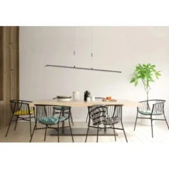 Fischer & Honsel LED-Pendelleuchte Metz TW 1x 32 W Schwarz 3500 Lm -Globo Deutschland Verkaufsgeschäft 891135 1546 5