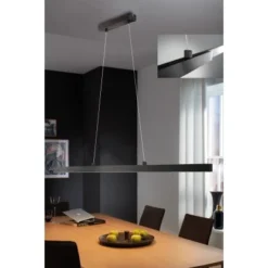 Fischer & Honsel LED-Pendelleuchte Orell 1x 24 W Schwarz 3500 Lm -Globo Deutschland Verkaufsgeschäft 891172 1546 3