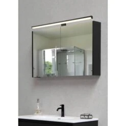 Trio LED-Wandleuchte Lino 60 Mm X 600 Mm X 105 Mm Schwarz Matt 13 Trio LED-Wandleuchte Lino 60 Mm X 600 Mm X 105 Mm Schwarz Matt -Globo Deutschland Verkaufsgeschäft 891241 2451 7