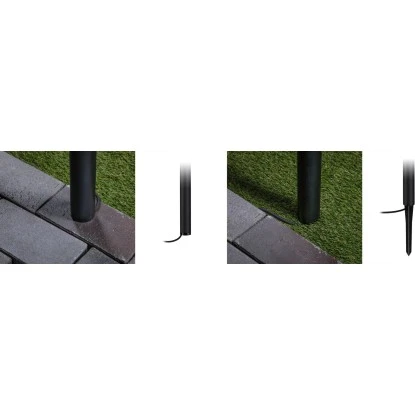 Paulmann Outdoor P&S Poller Flarea Schwarz 200 Mm IP65 3W 3000K 4 Paulmann Outdoor P&S Poller Flarea Schwarz 200 Mm IP65 3W 3000K – Bild 4